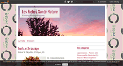 Desktop Screenshot of lesfiches-santenaturelle.com